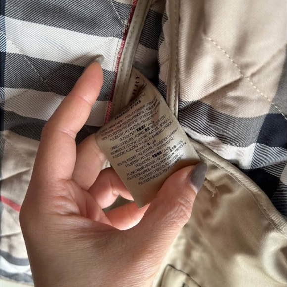 Burberry Quilted Beige Trench Coat - Picture 4 of 4